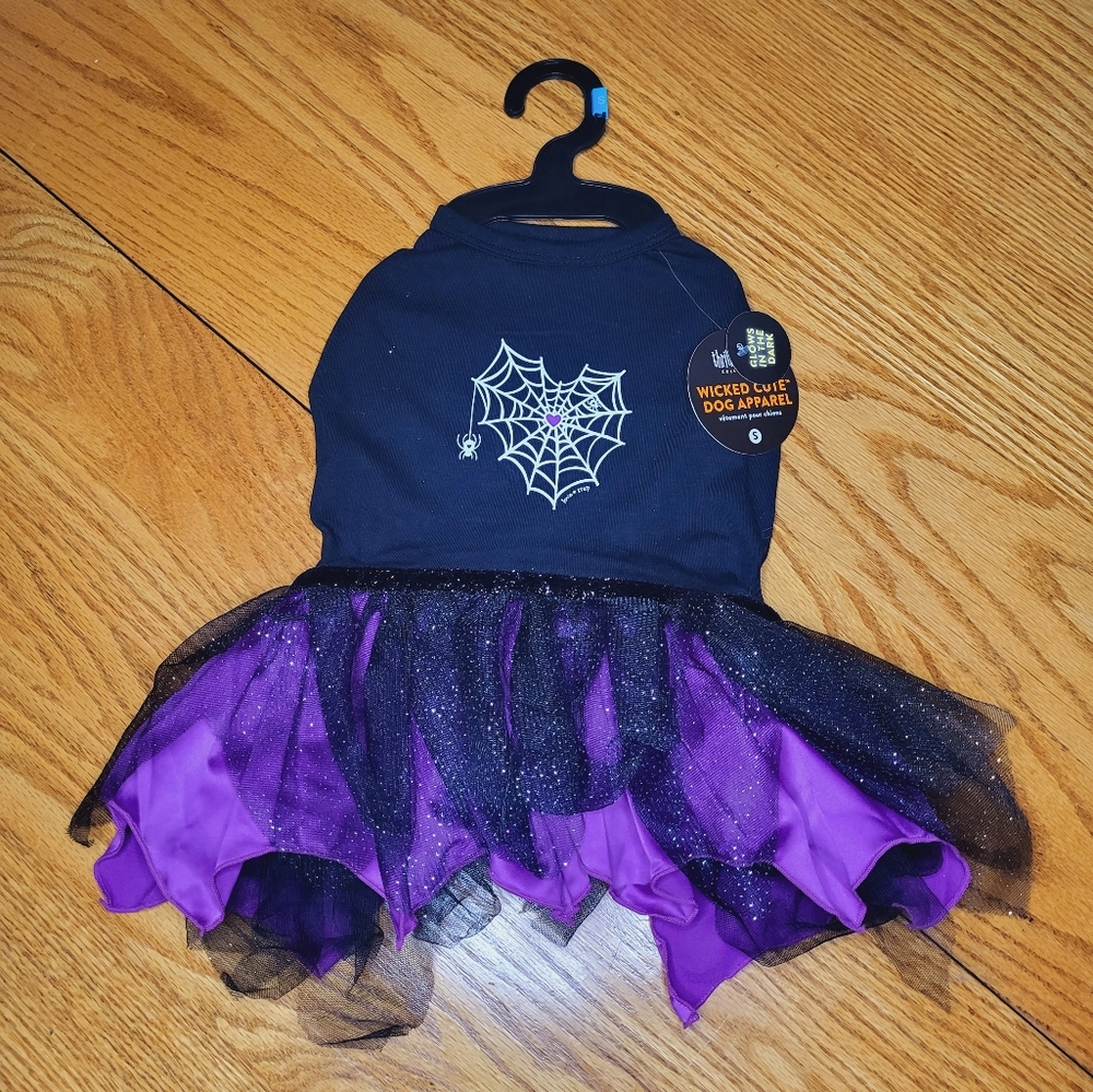 ✨️Thrills & Chills Wicked Cute Dog Dress S